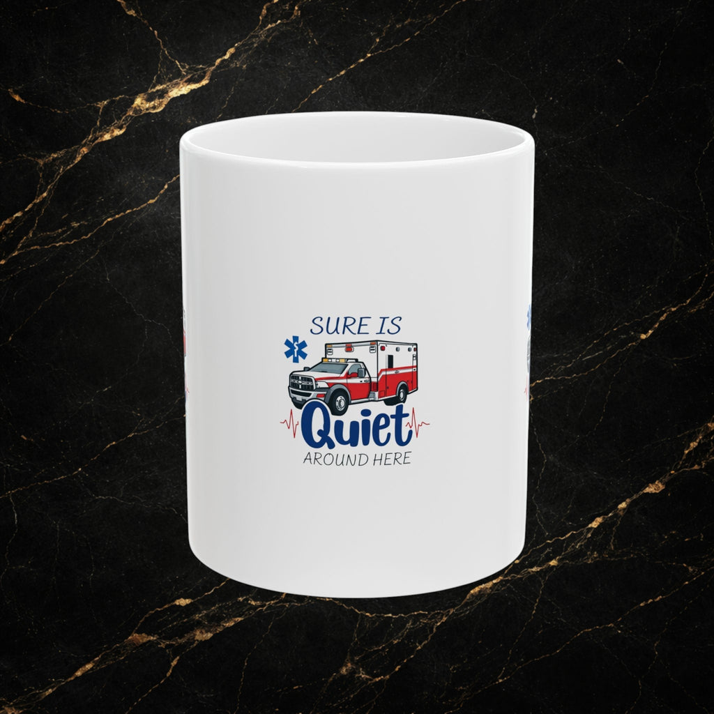 Emergency Medical Services EMT Coffee Mug - Ambulance & Medical Symbol 11oz/15oz