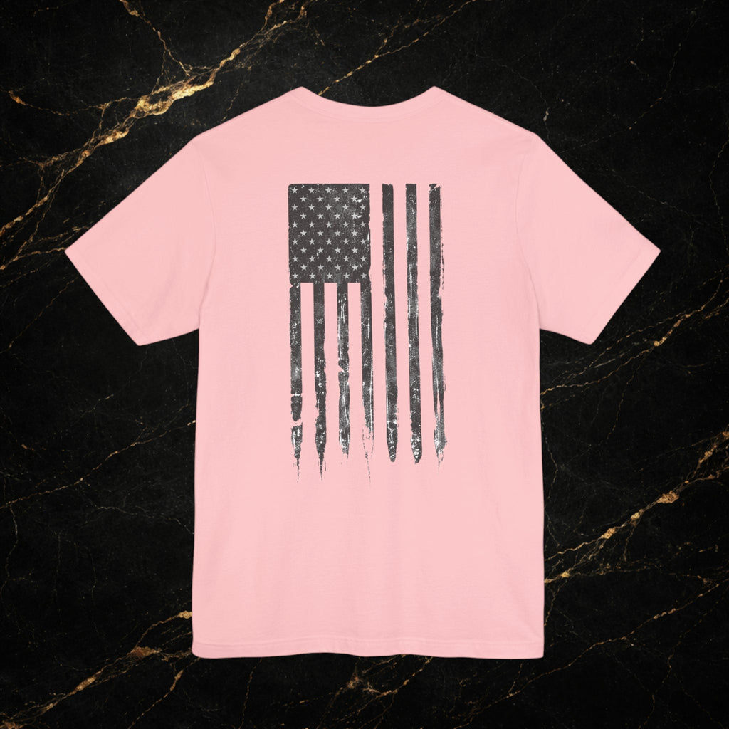 Distressed American Flag Patriot Tee