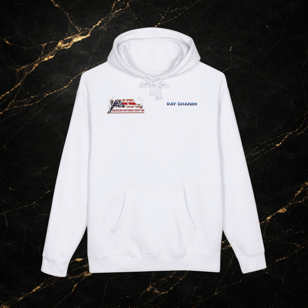 Patriotic 'Bay Channel' Logo Hoodie - American Flag Crewneck Pullover