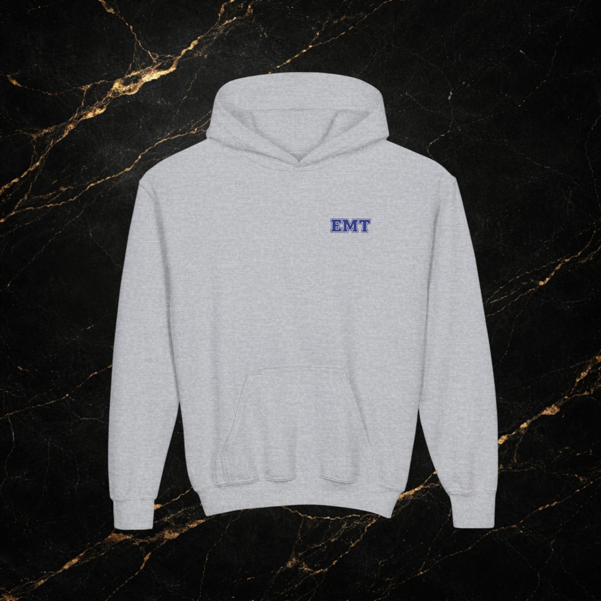 EMT Youth Hoodie – EMS Star of Life Logo Pullover for Young First Responders