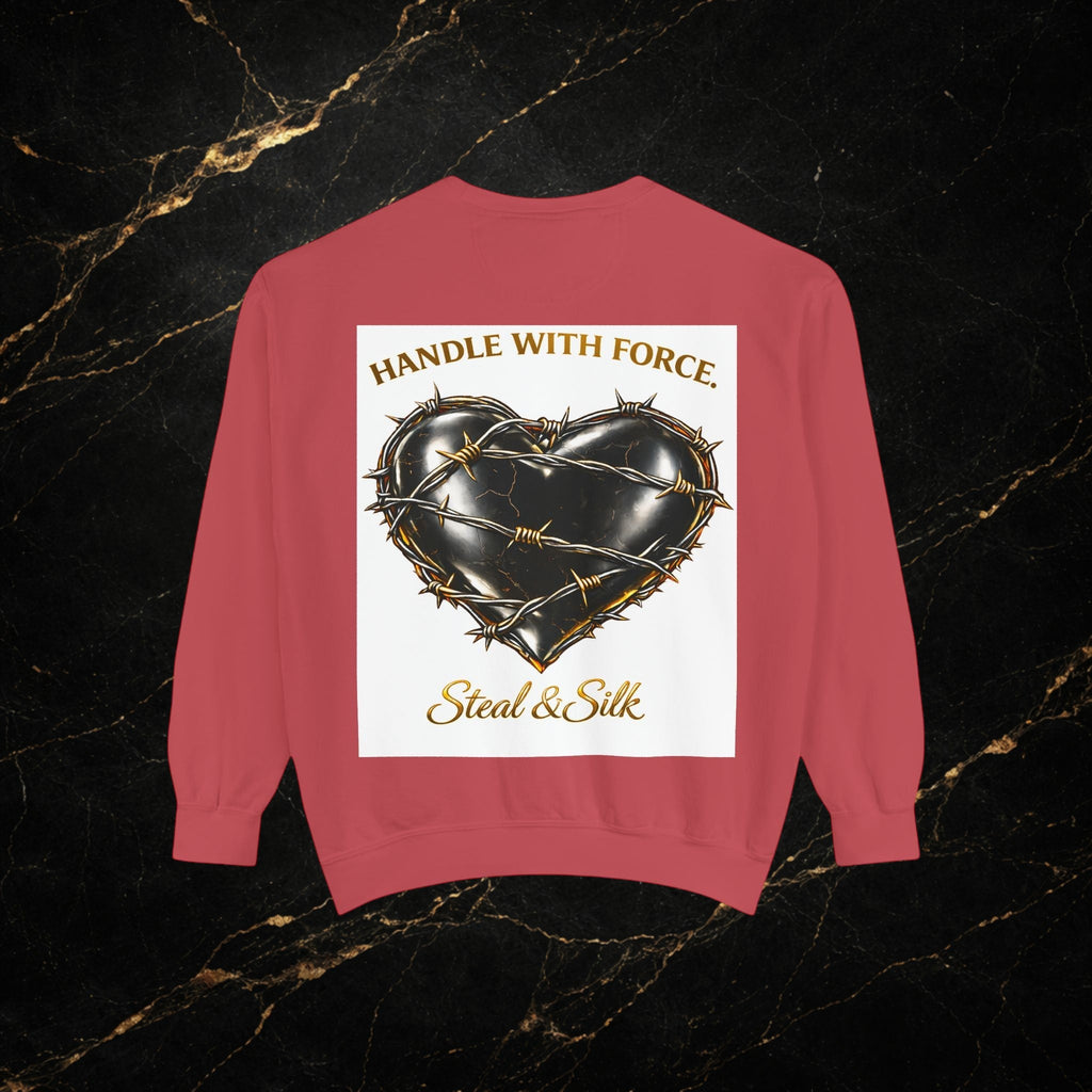 Handle With Force Barbed Heart Sweatshirt