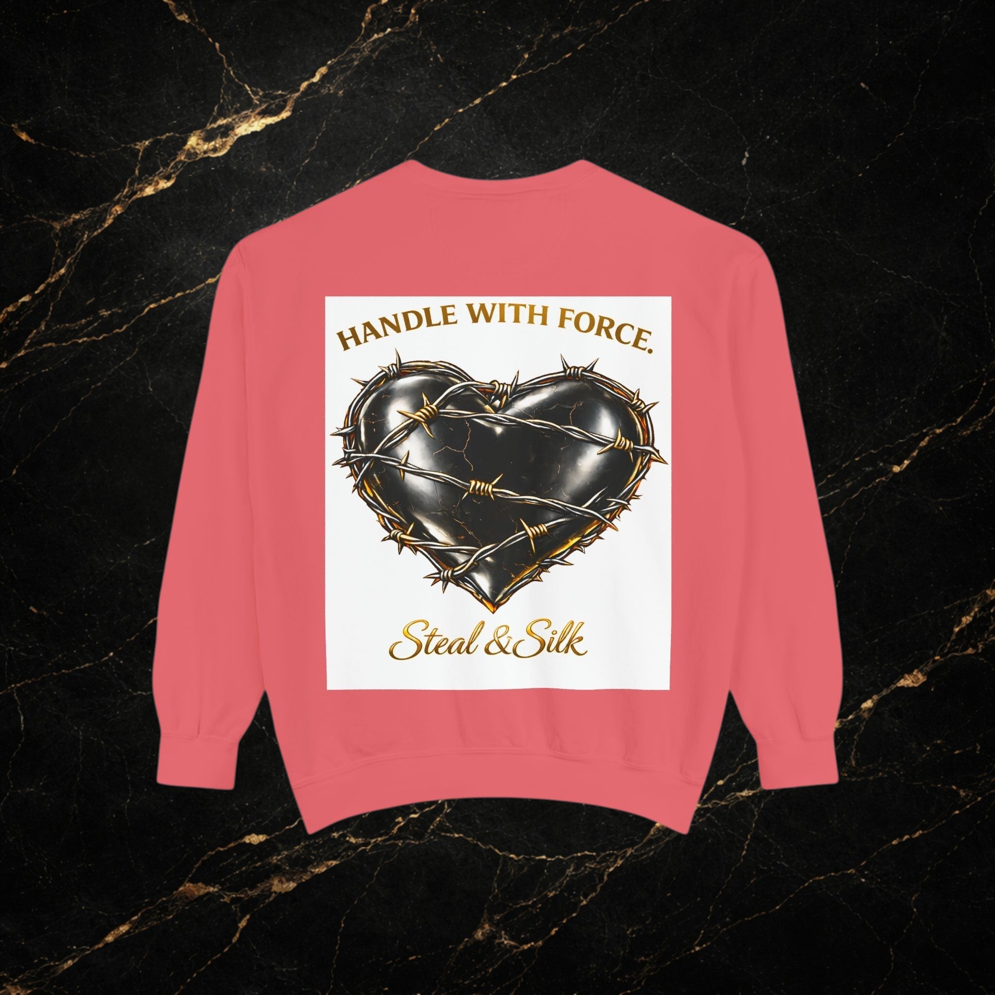 Handle With Force Barbed Heart Sweatshirt