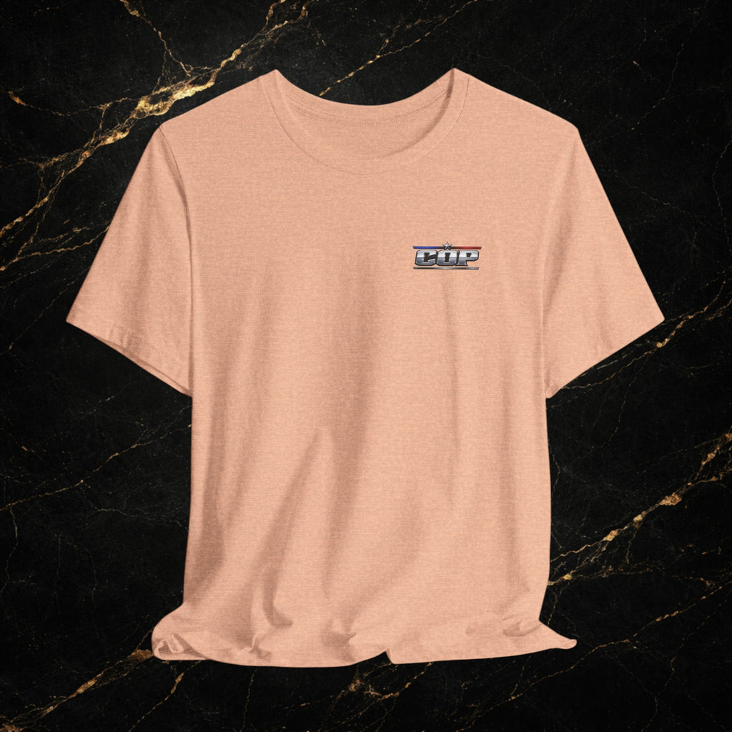 Police Squad! Retro Comedy Movie Tee — Vintage Ensemble Back Print T‑Shirt