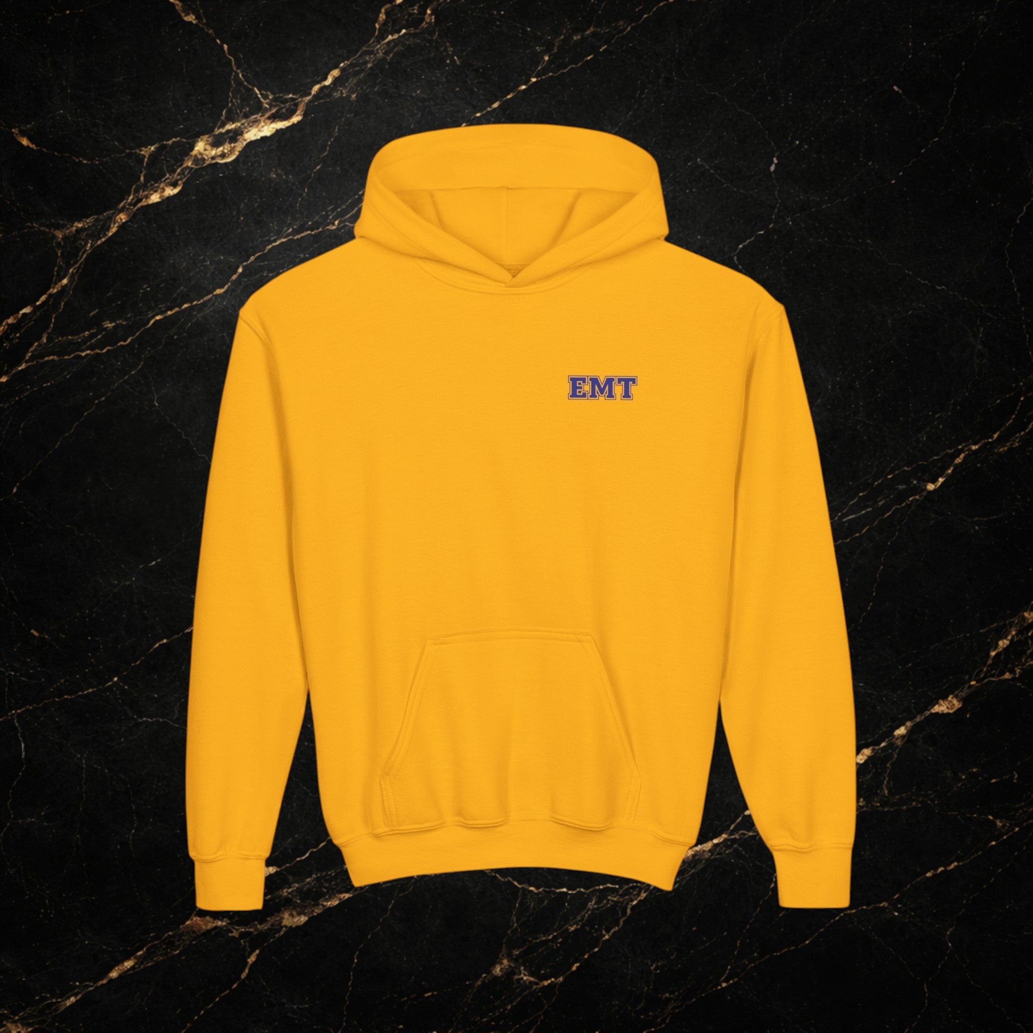 EMT Youth Hoodie – EMS Star of Life Logo Pullover for Young First Responders