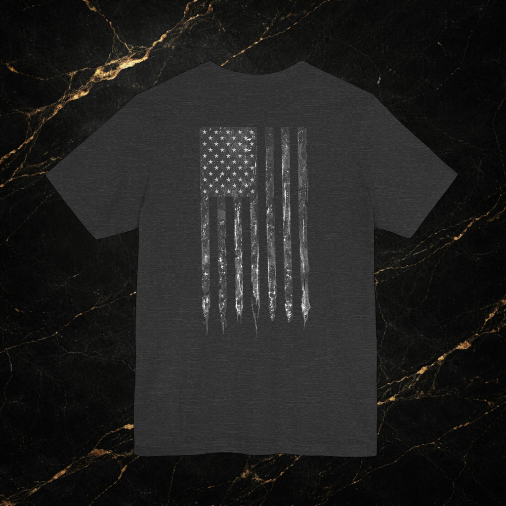 Distressed American Flag Patriot Tee