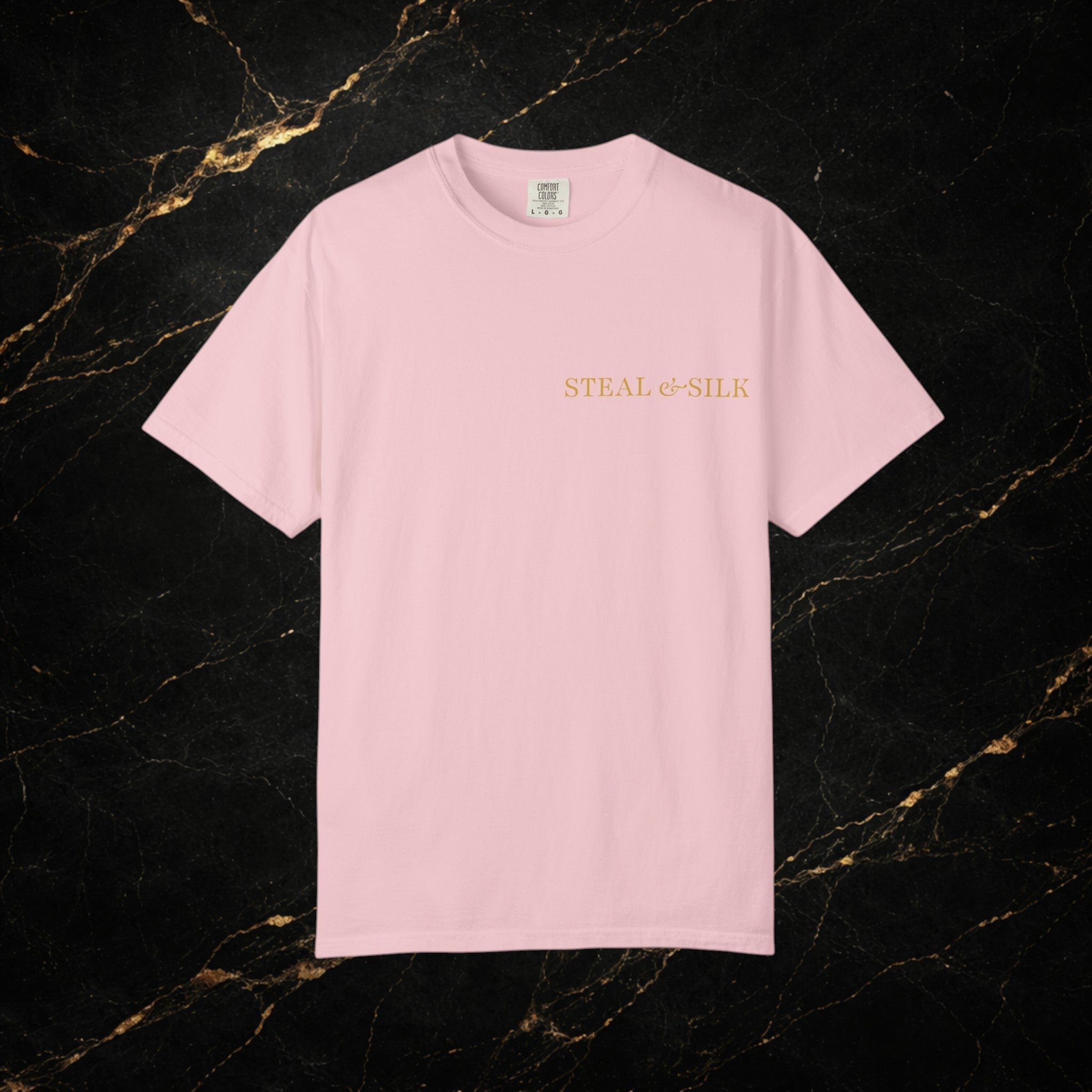 Handle With Force Heart Graphic T-Shirt — "Steal & Silk" Band Tee