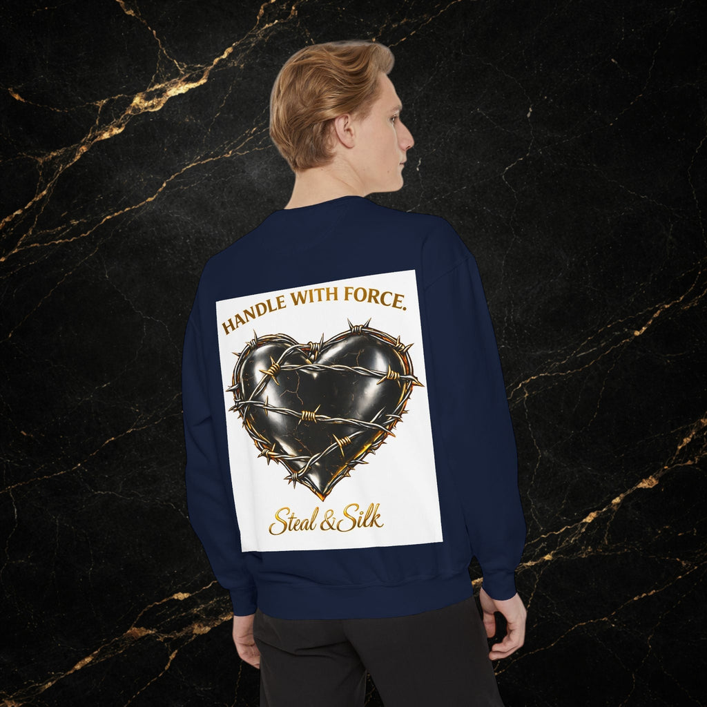 Handle With Force Barbed Heart Sweatshirt