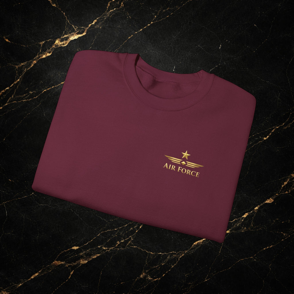 U.S. Air Force Memorial Crewneck Sweatshirt — Military Veteran Tribute