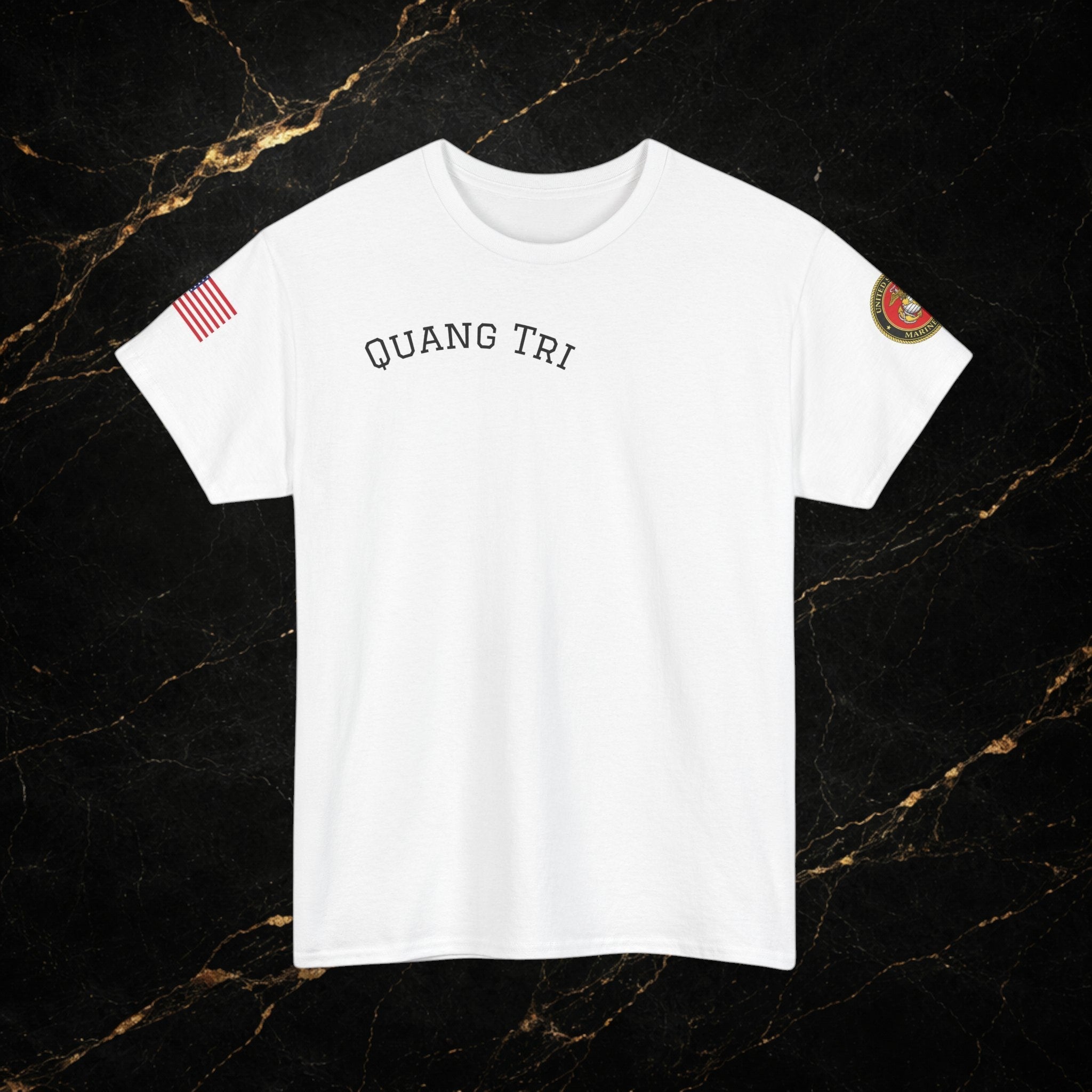 Quang Tri Vietnam Map Tee — Patriot Map T-Shirt with Quang Tri Text