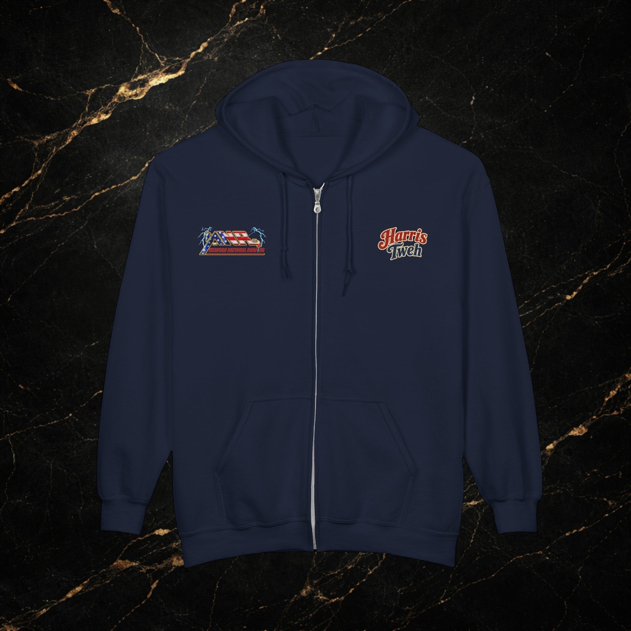 Harris roofing zip up roofing jacket