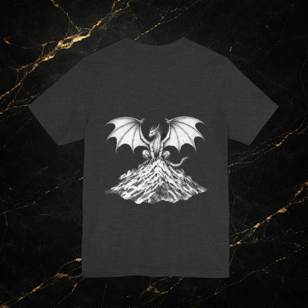 Peak Guardian Dragon Tee – Premium Fantasy Graphic Shirt