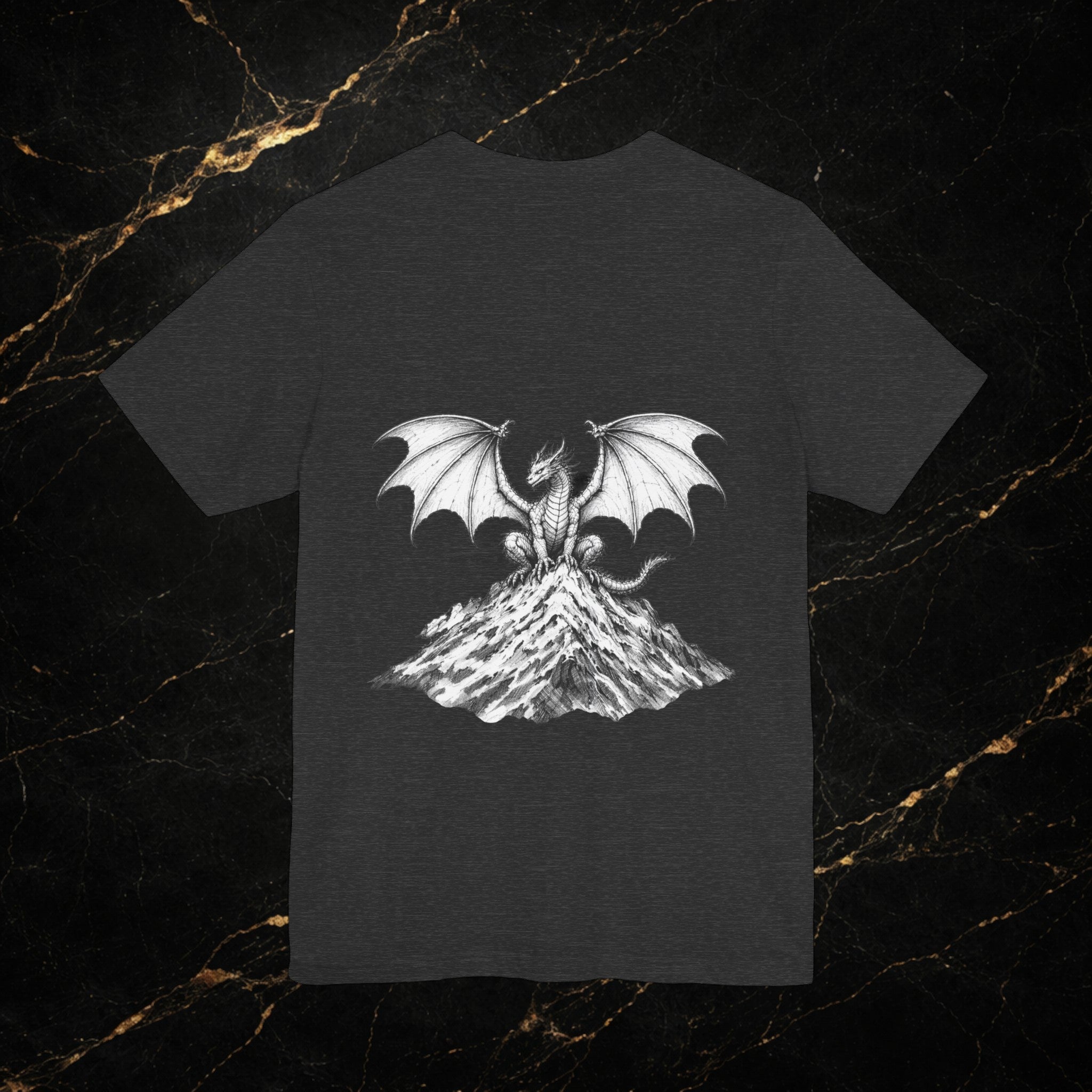 Peak Guardian Dragon Tee – Premium Fantasy Graphic Shirt
