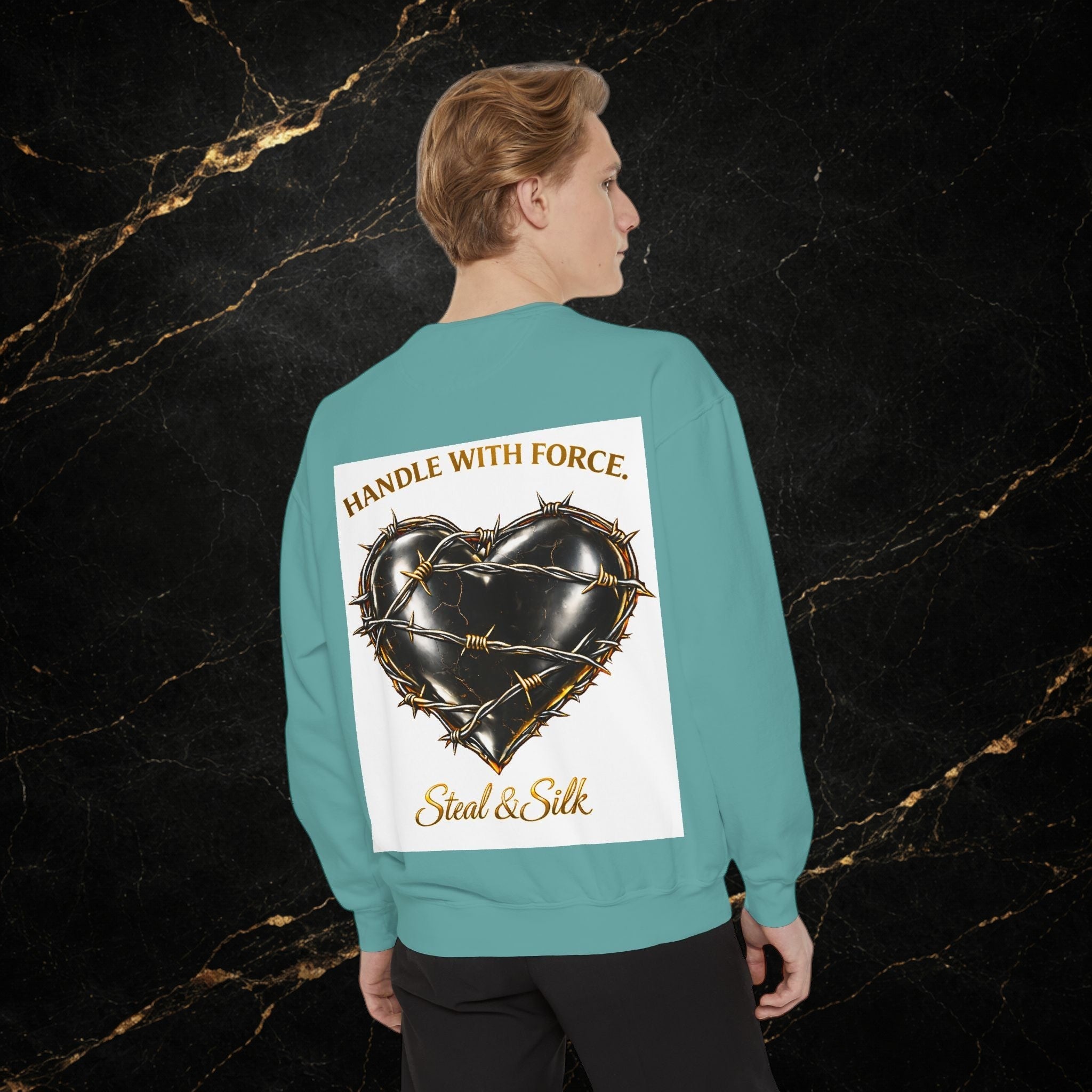 Handle With Force Barbed Heart Sweatshirt