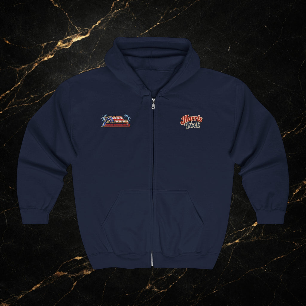 Harris roofing zip up roofing jacket