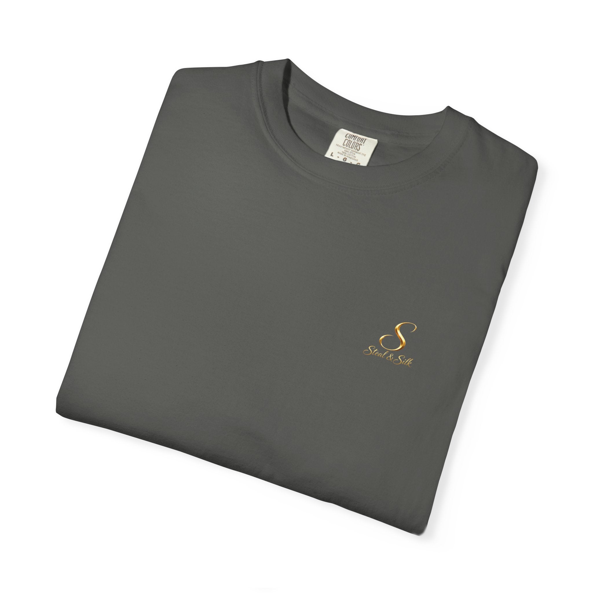 Handle With Force Heart Graphic T-Shirt — "Steal & Silk" Band Tee
