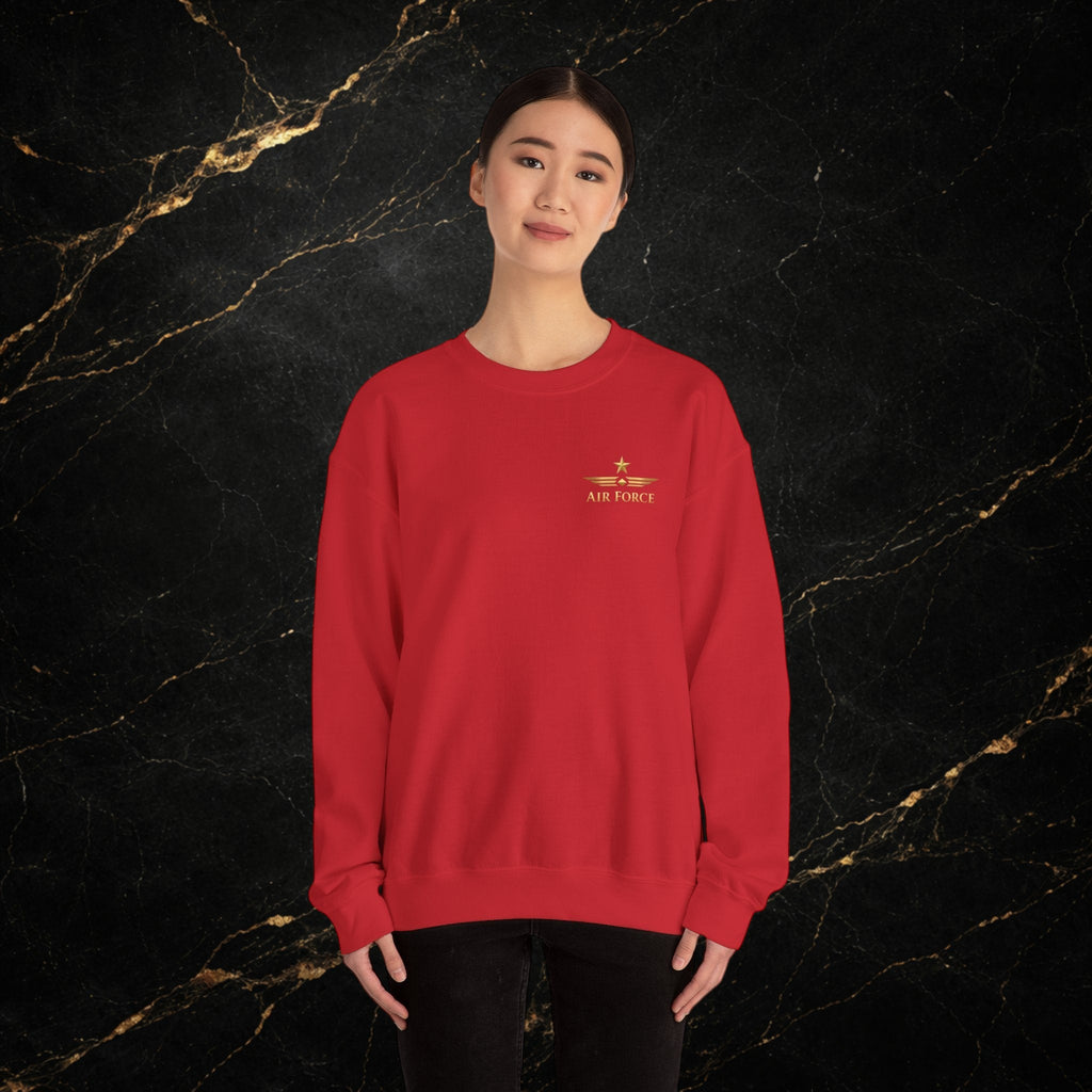U.S. Air Force Memorial Crewneck Sweatshirt — Military Veteran Tribute