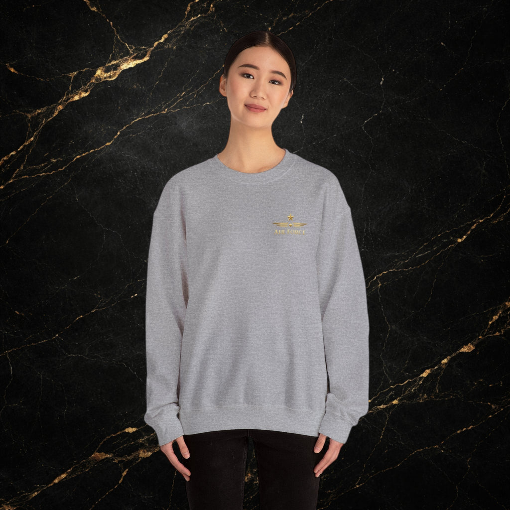 U.S. Air Force Memorial Crewneck Sweatshirt — Military Veteran Tribute