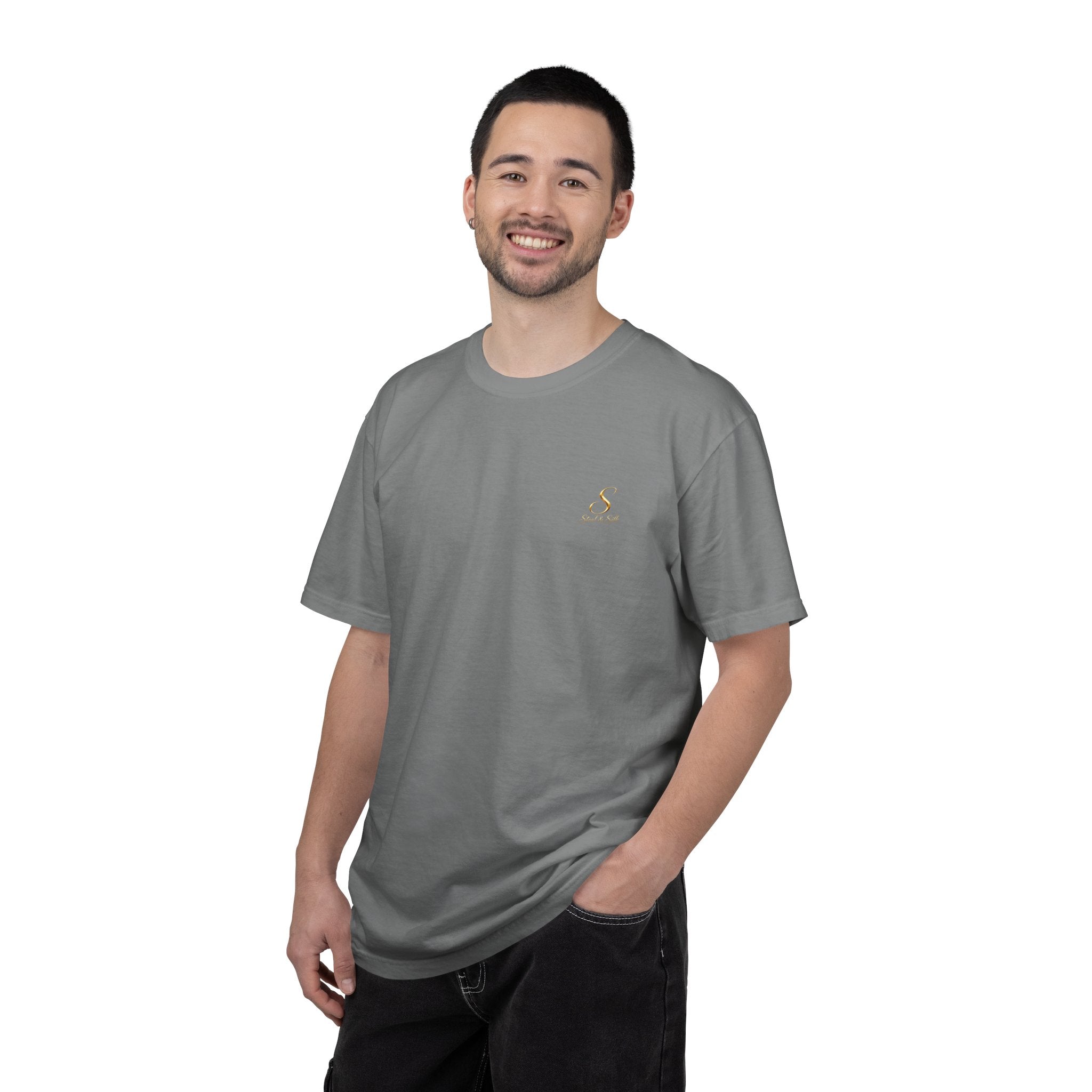 Handle With Force Heart Graphic T-Shirt — "Steal & Silk" Band Tee