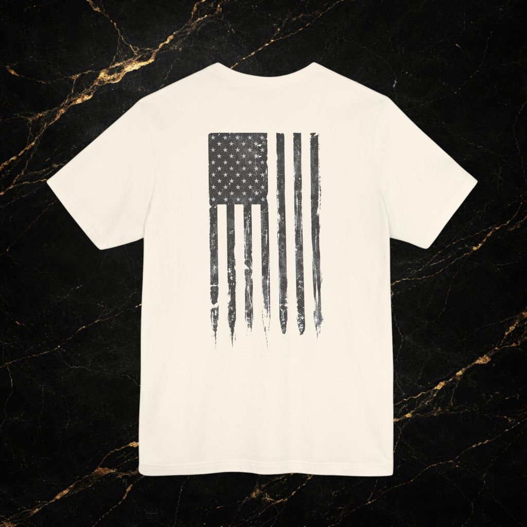 Distressed American Flag Patriot Tee