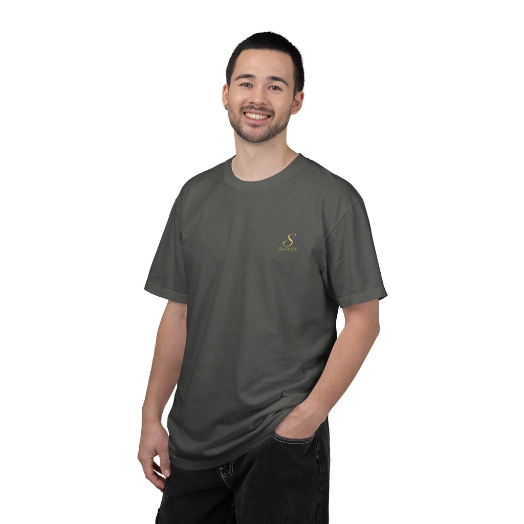Handle With Force Heart Graphic T-Shirt — "Steal & Silk" Band Tee