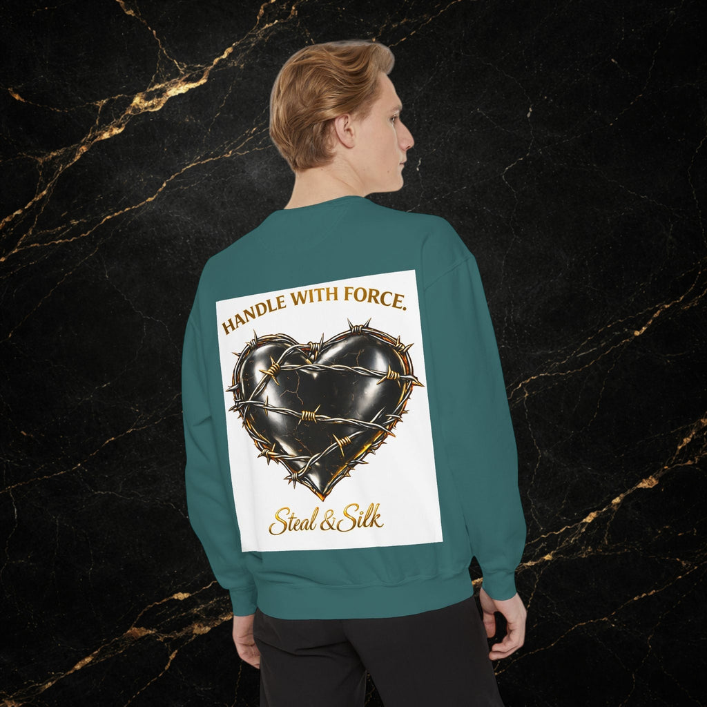Handle With Force Barbed Heart Sweatshirt