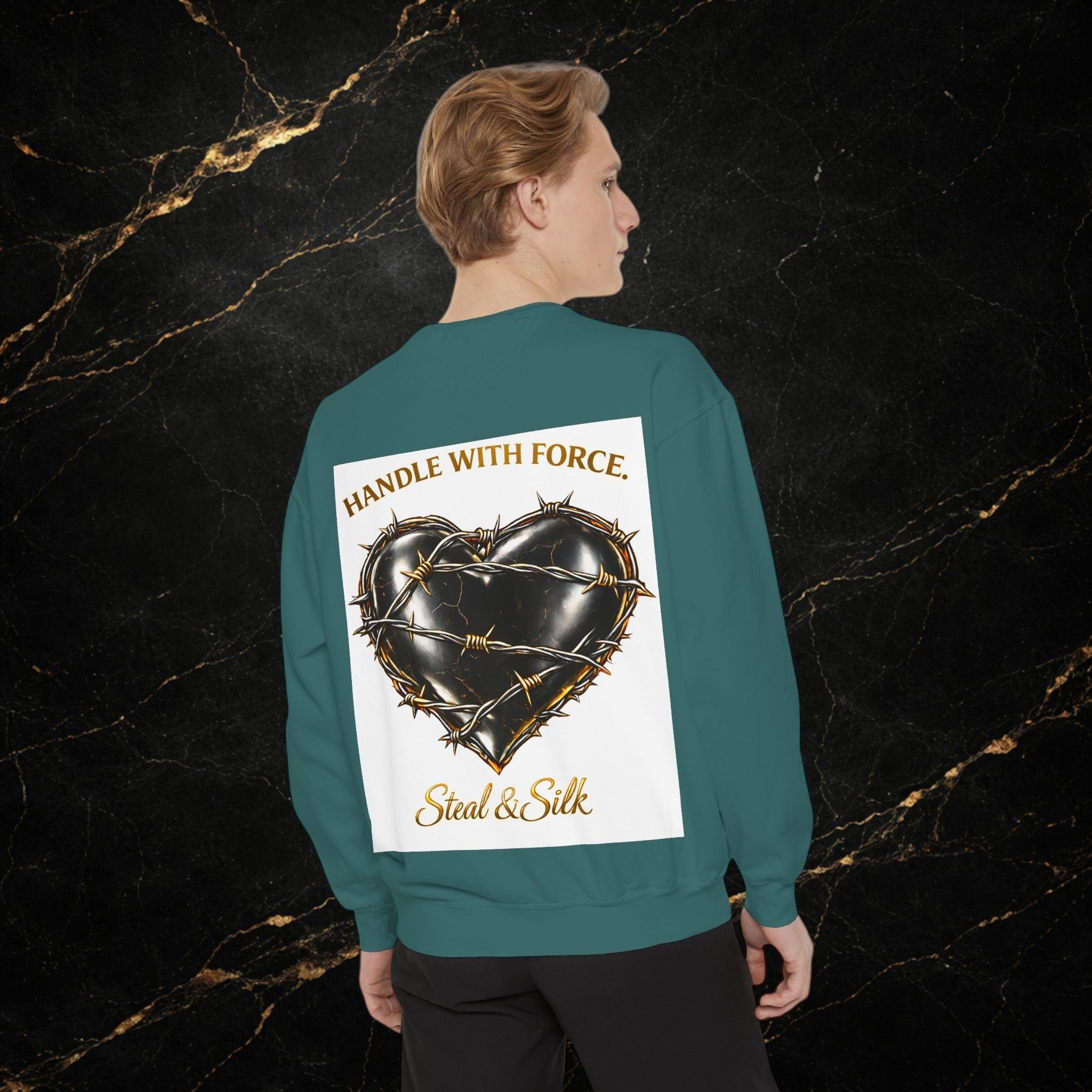 Handle With Force Barbed Heart Sweatshirt