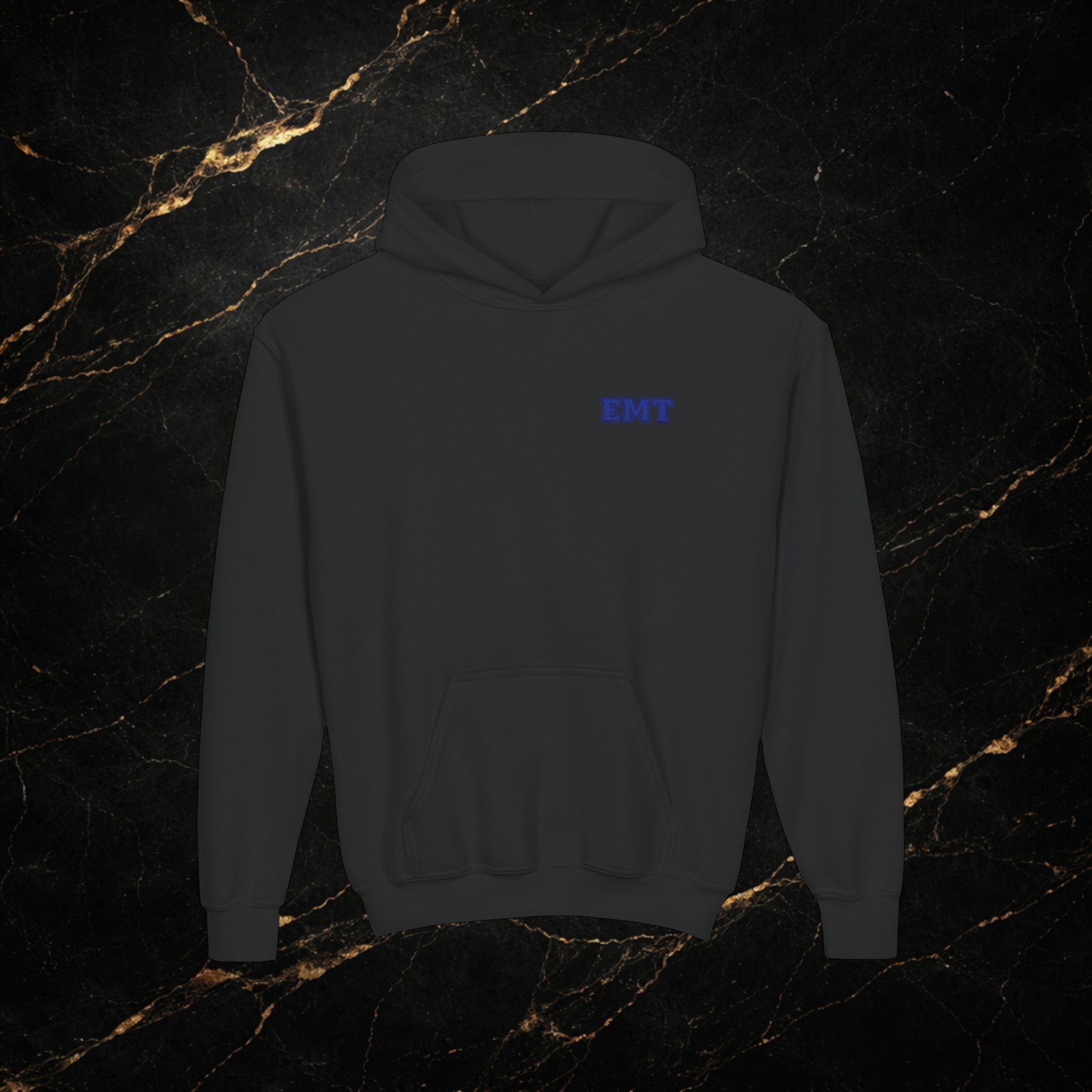 EMT Youth Hoodie – EMS Star of Life Logo Pullover for Young First Responders
