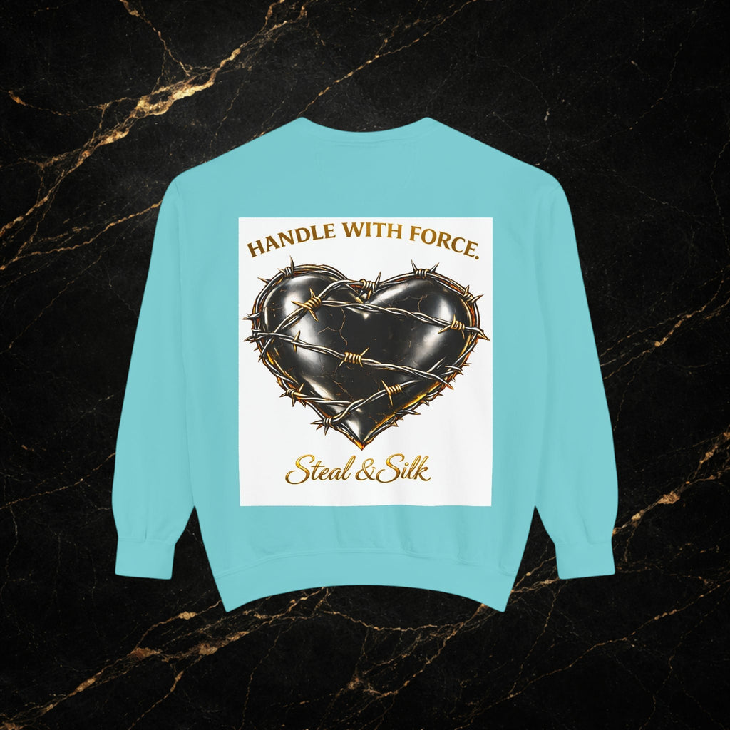 Handle With Force Barbed Heart Sweatshirt