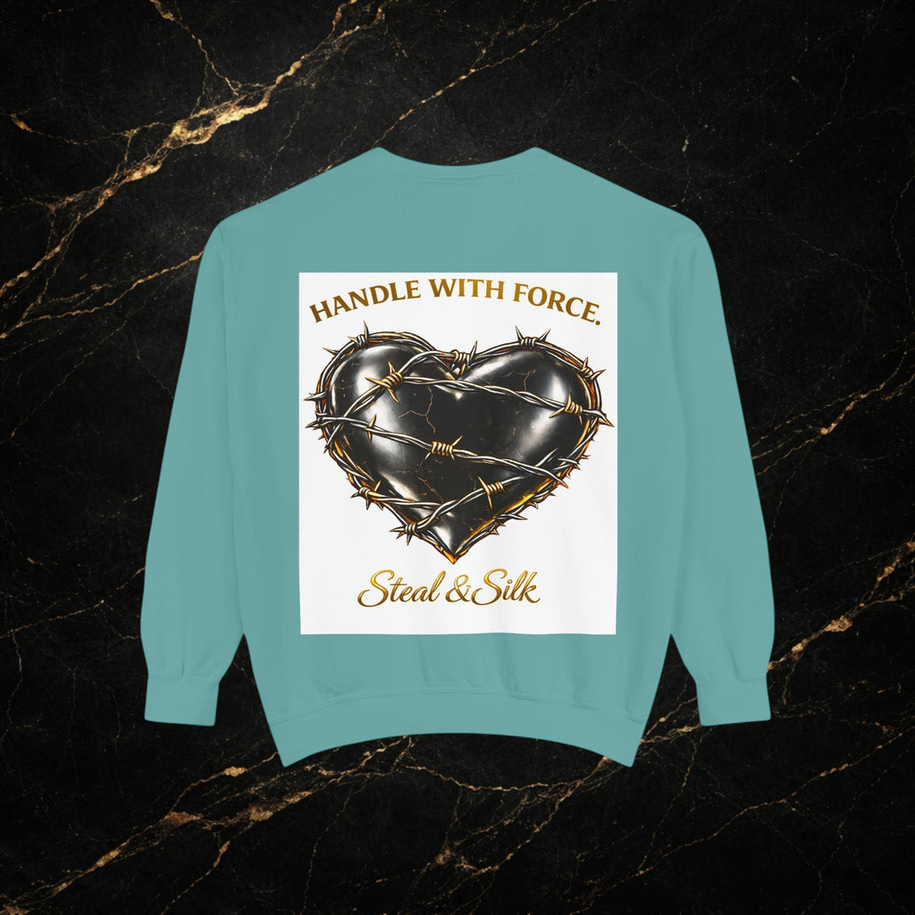 Handle With Force Barbed Heart Sweatshirt
