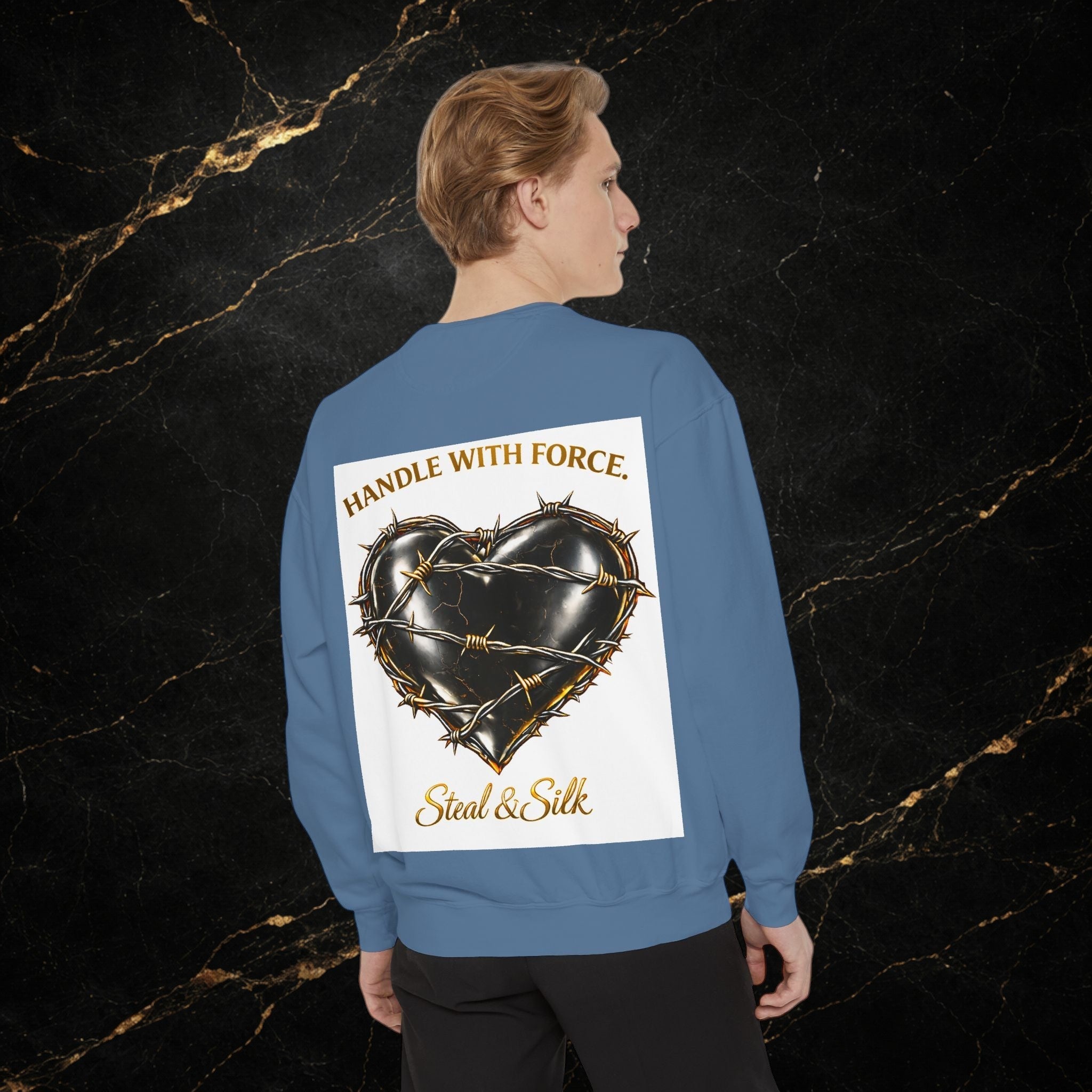 Handle With Force Barbed Heart Sweatshirt