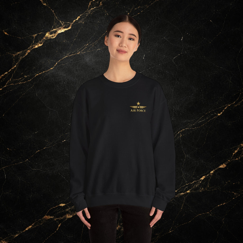 U.S. Air Force Memorial Crewneck Sweatshirt — Military Veteran Tribute