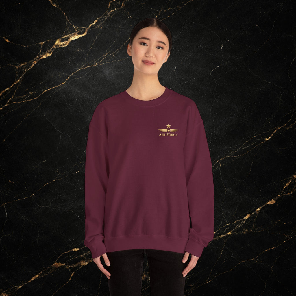 U.S. Air Force Memorial Crewneck Sweatshirt — Military Veteran Tribute