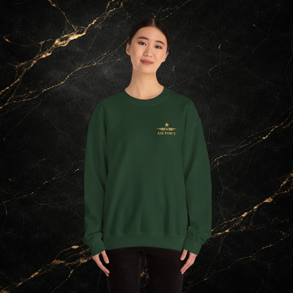 U.S. Air Force Memorial Crewneck Sweatshirt — Military Veteran Tribute