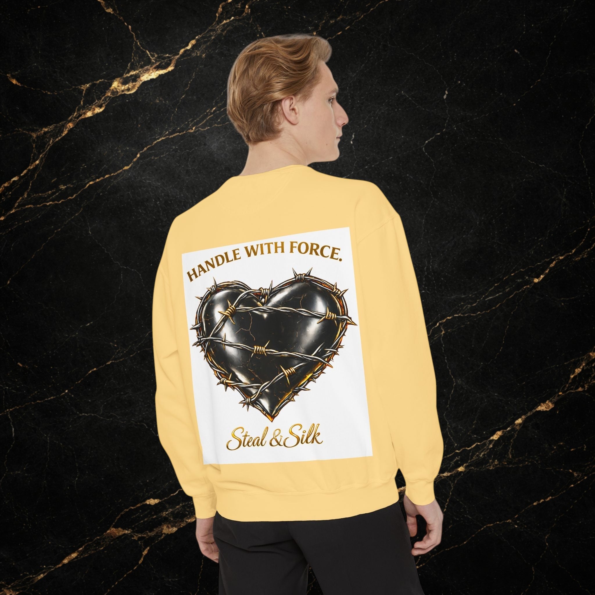 Handle With Force Barbed Heart Sweatshirt
