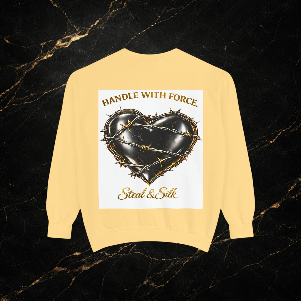 Handle With Force Barbed Heart Sweatshirt