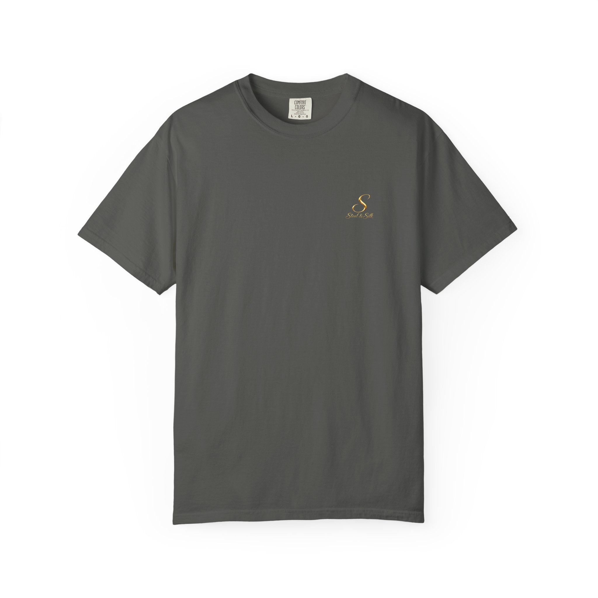 Handle With Force Heart Graphic T-Shirt — "Steal & Silk" Band Tee