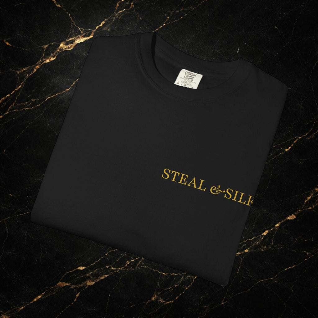 Handle With Force Heart Graphic T-Shirt — "Steal & Silk" Band Tee
