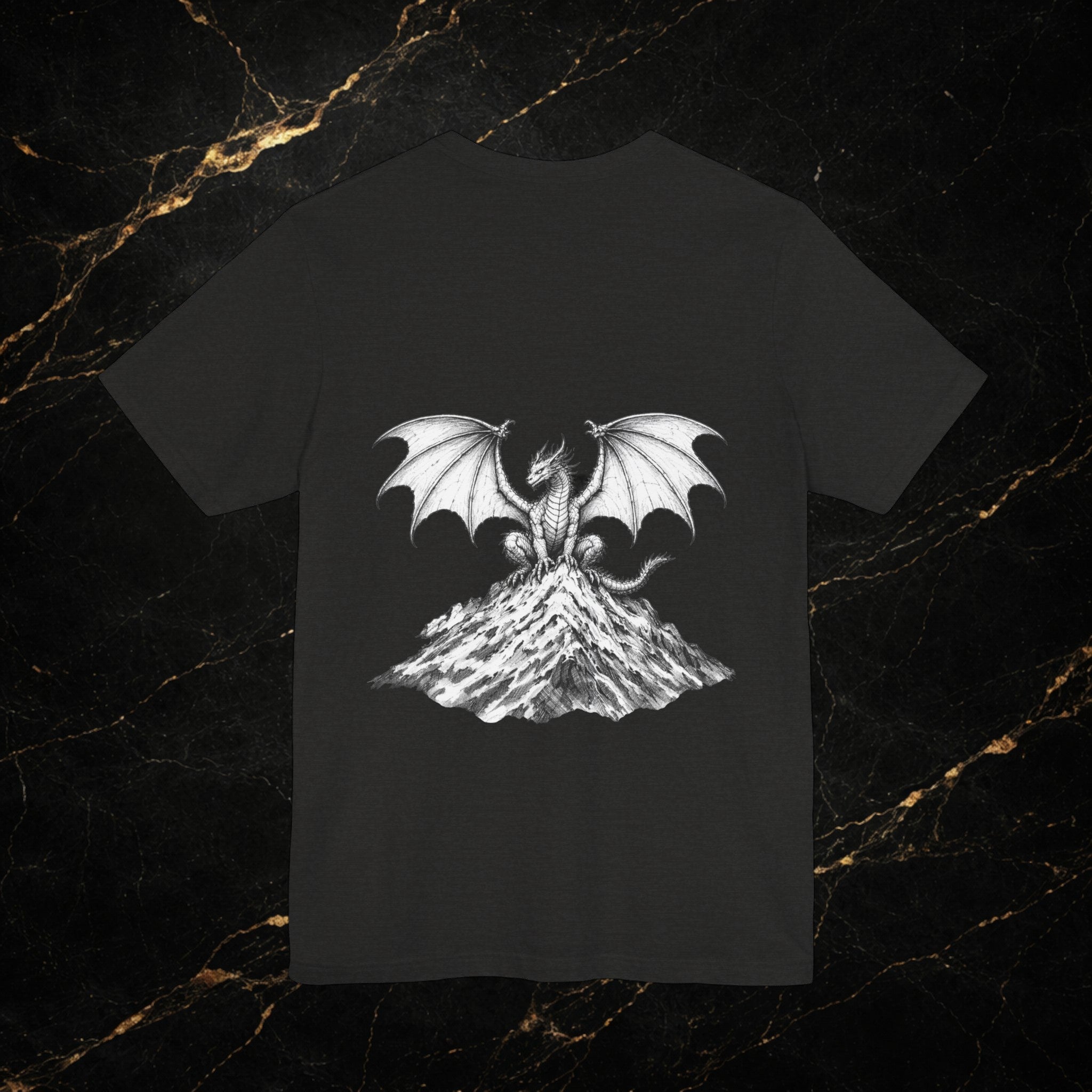 Peak Guardian Dragon Tee – Premium Fantasy Graphic Shirt