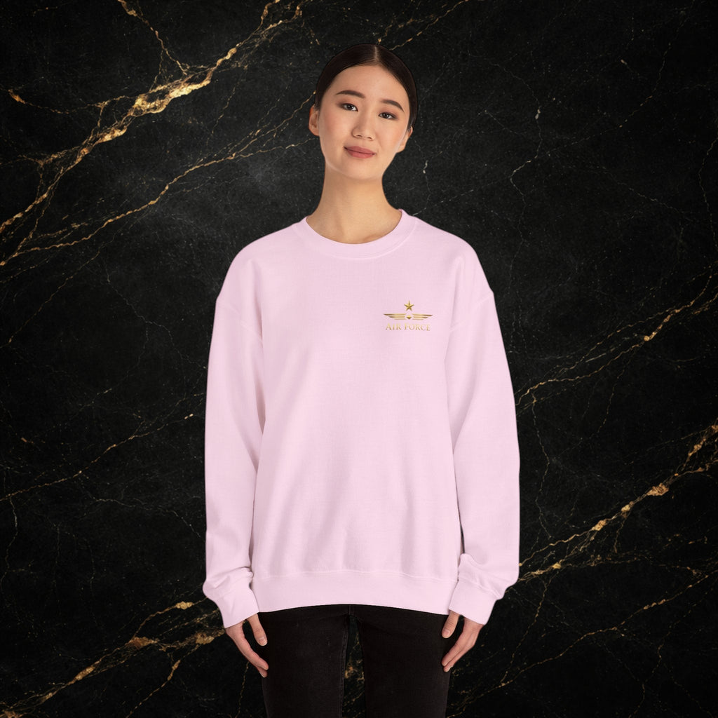 U.S. Air Force Memorial Crewneck Sweatshirt — Military Veteran Tribute