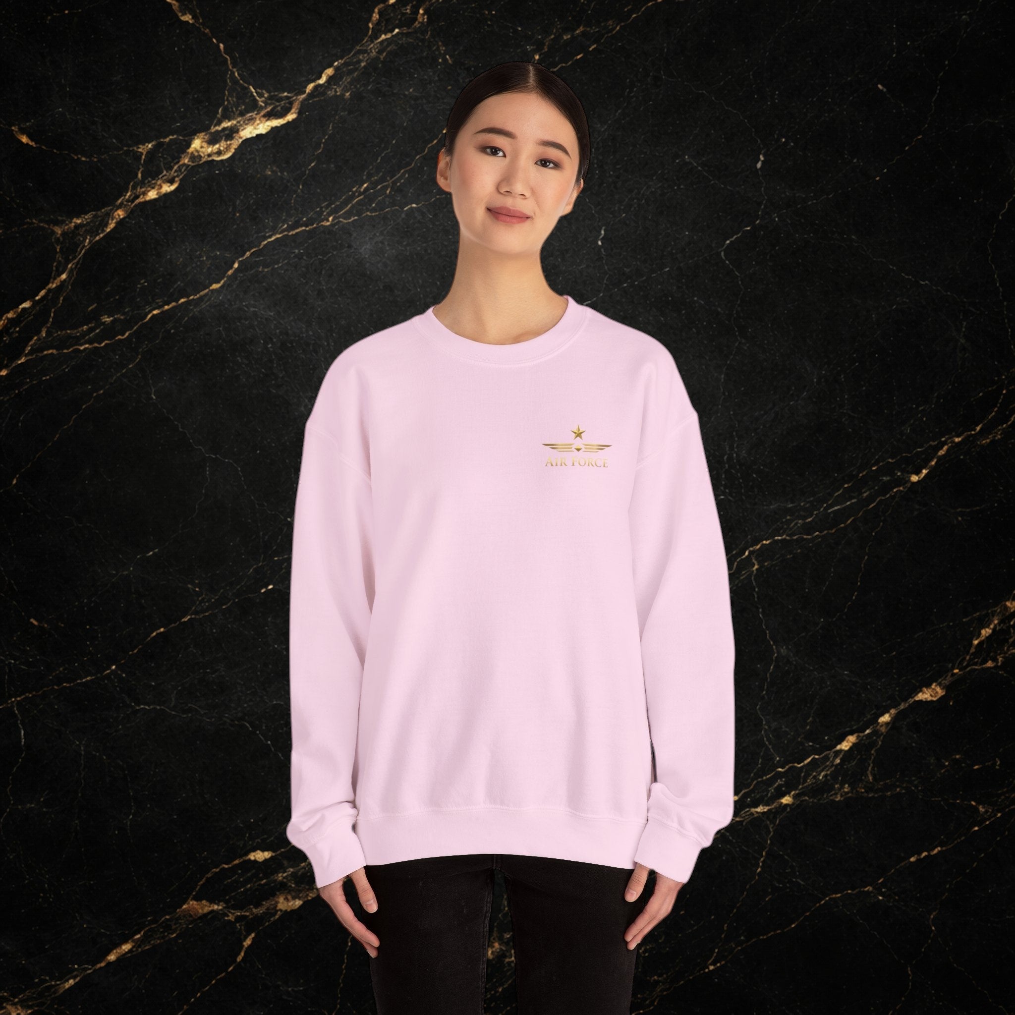 U.S. Air Force Memorial Crewneck Sweatshirt — Military Veteran Tribute