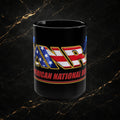American National Roofing Logo Mug — 15oz Black Coffee Cup