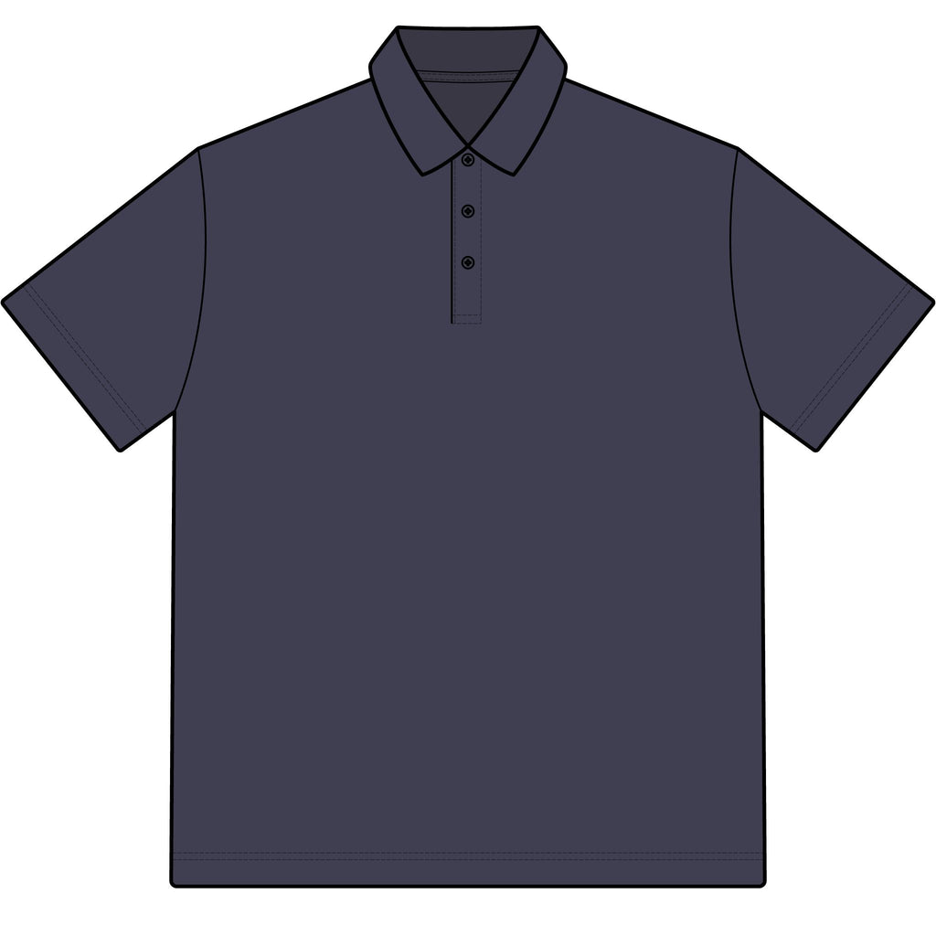 Versa Polo - Classic Embroidered American Flag Logo Polo