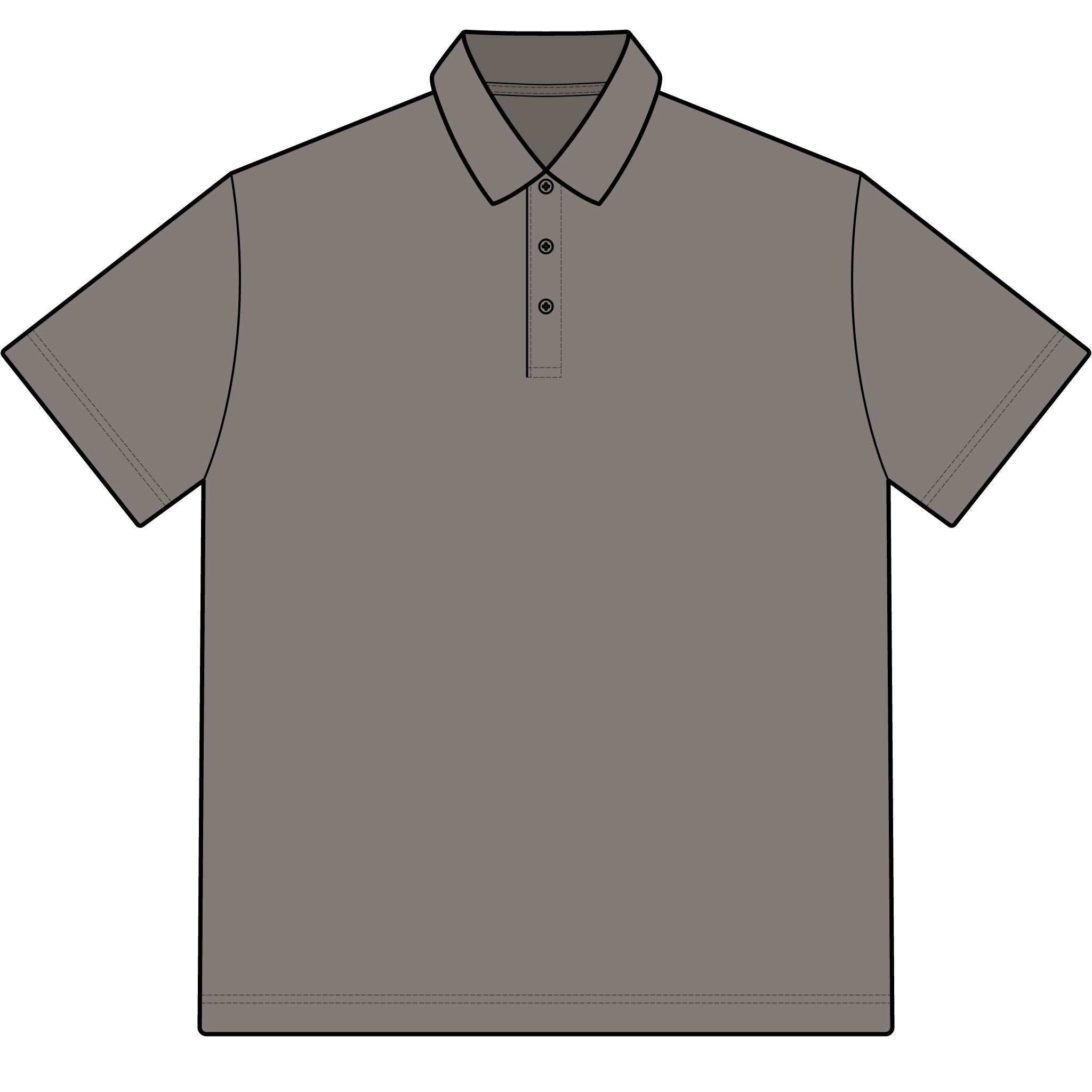 Versa Polo - Classic Embroidered American Flag Logo Polo