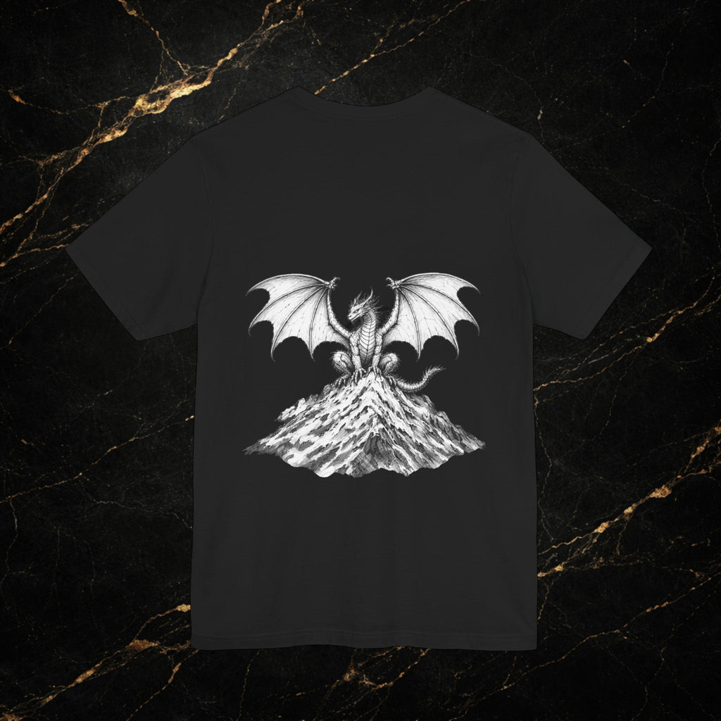 Peak Guardian Dragon Tee – Premium Fantasy Graphic Shirt