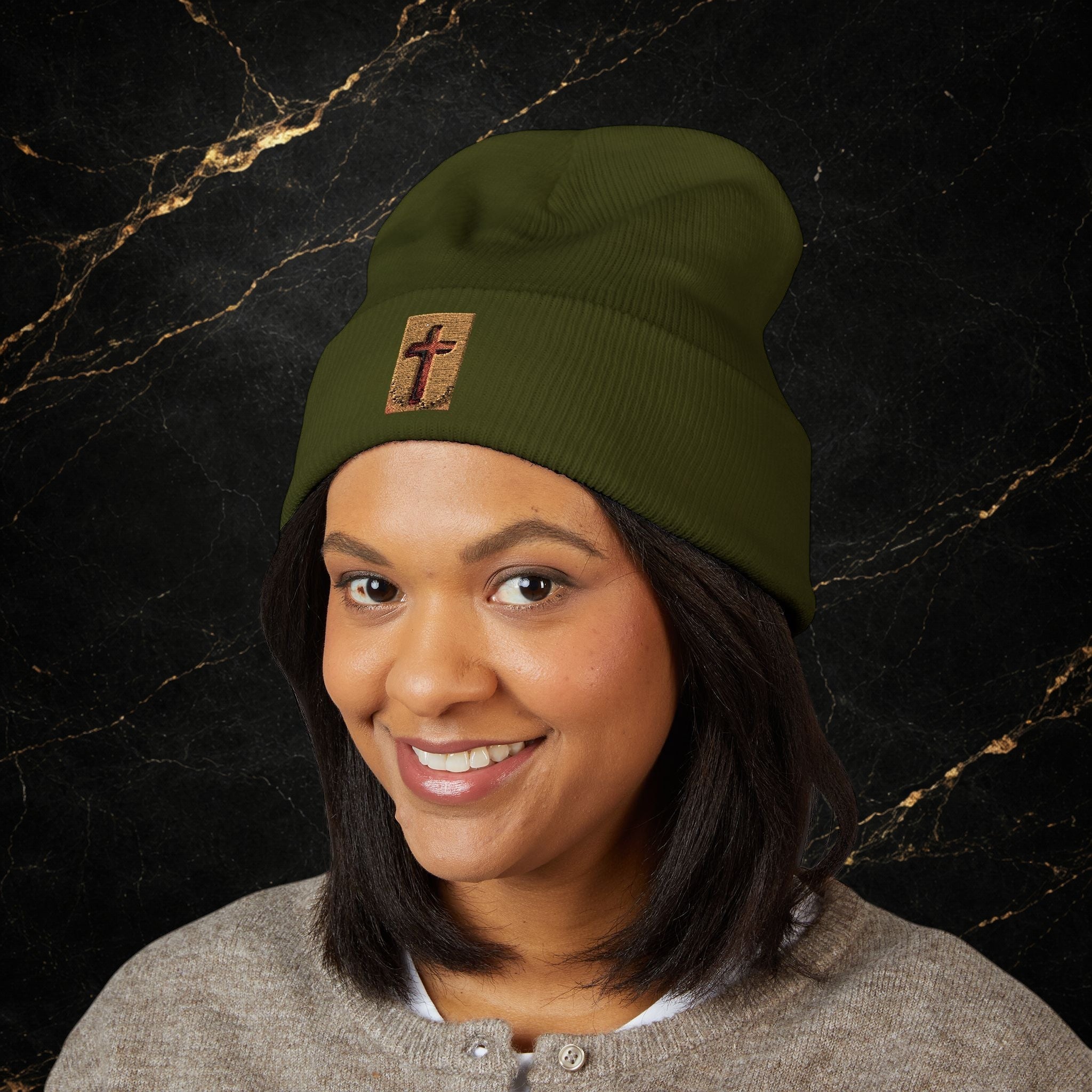 Classic Cuffed Beanie (Embroidery)