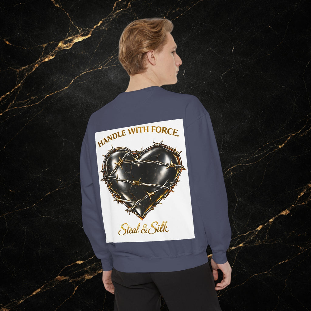 Handle With Force Barbed Heart Sweatshirt