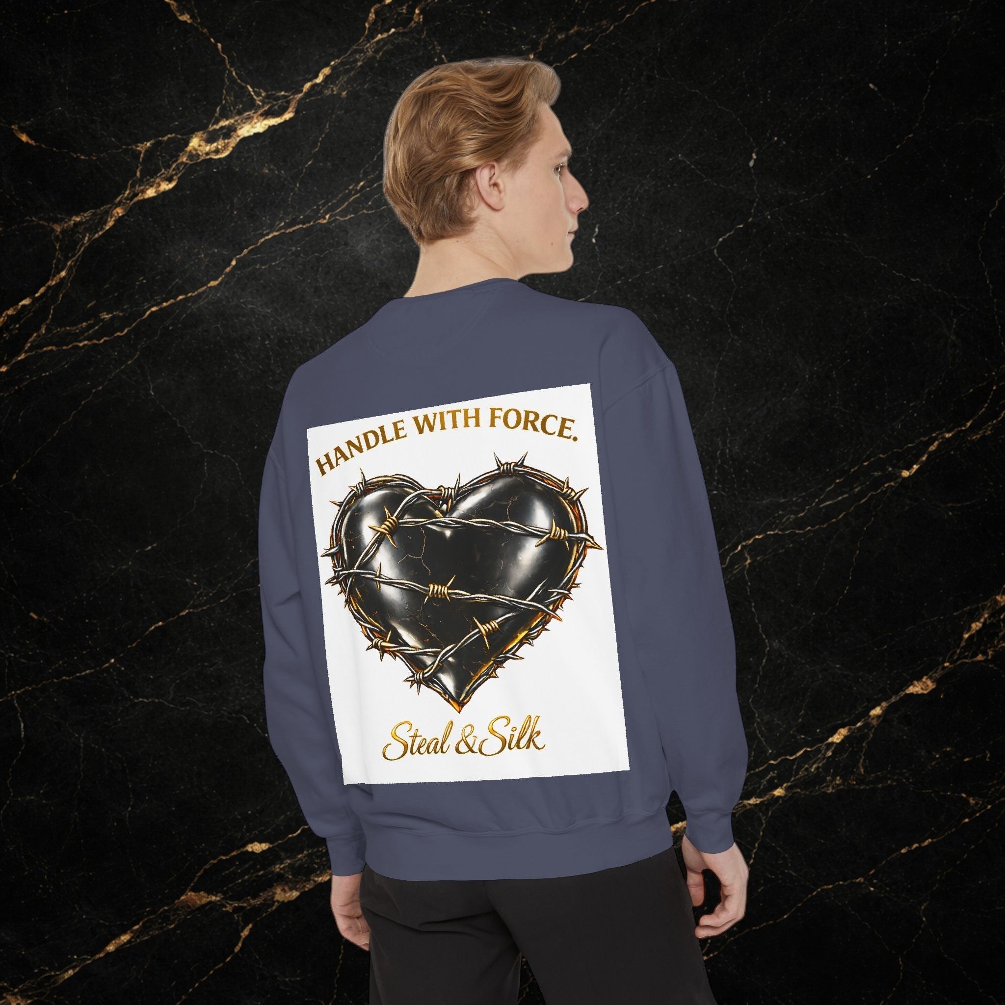 Handle With Force Barbed Heart Sweatshirt