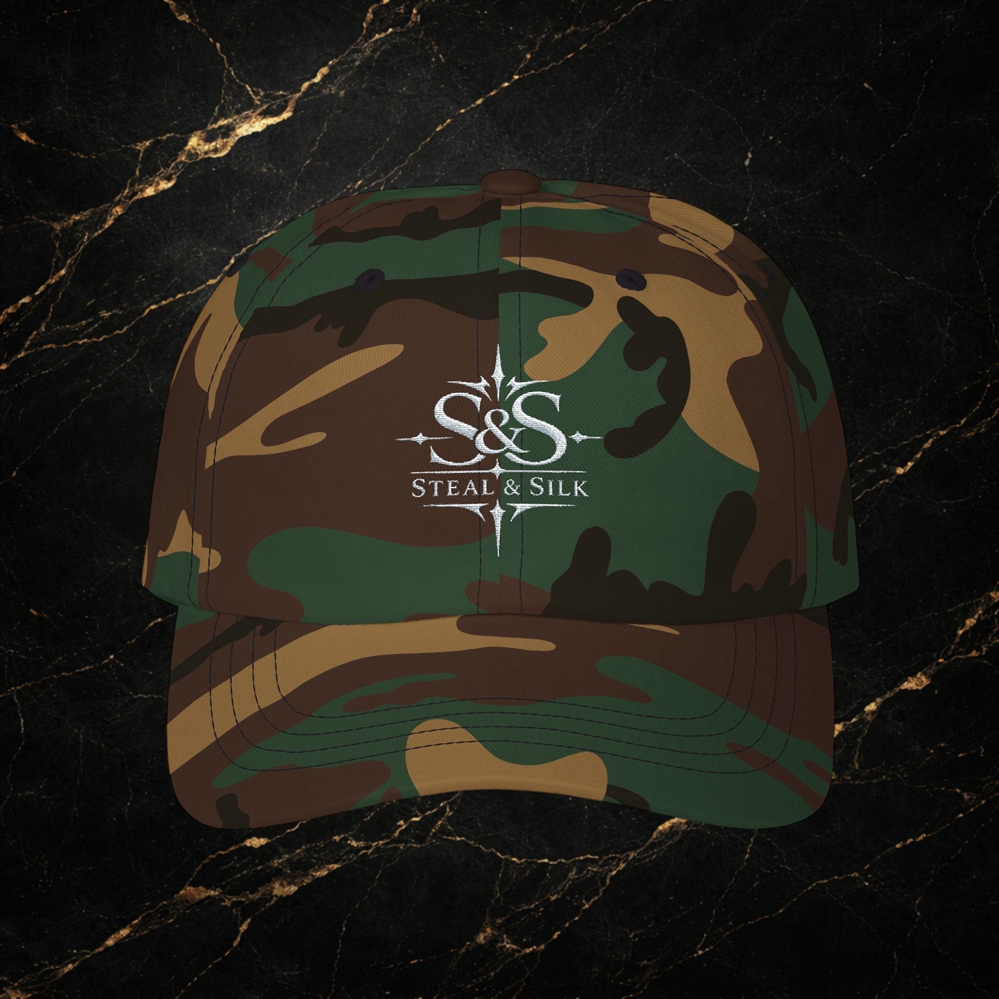 Steal & Silk Crown Emblem Cap
