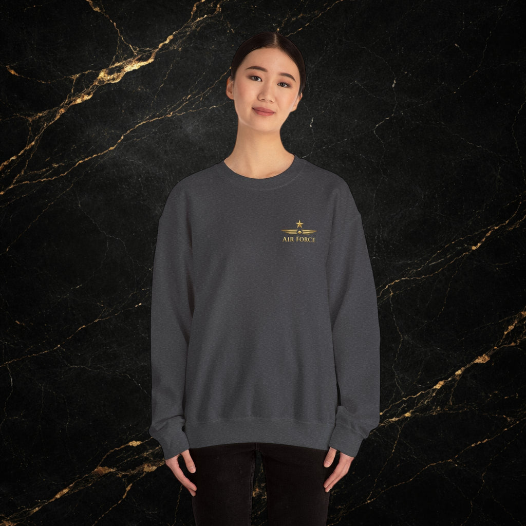 U.S. Air Force Memorial Crewneck Sweatshirt — Military Veteran Tribute