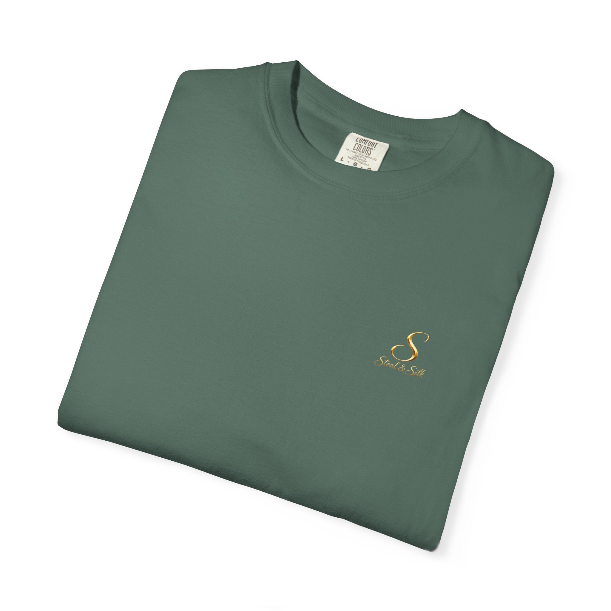 Handle With Force Heart Graphic T-Shirt — "Steal & Silk" Band Tee